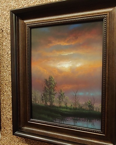 Peace of Evening 14x11 $1250 at Hunter Wolff Gallery